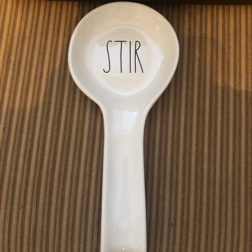 Rae Dunn Stir Ceramic Spoon Rest